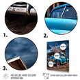thumbnail image 3 of Designart "Roadside Nostalgia of Pickup Truck" Pickup Truck Floater Framed Wall Art Living Room, 3 of 7
