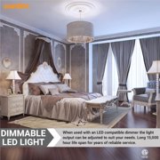 Sunlite LED B11 Clear Torpedo Tip Chandelier Light Bulb, 7 Watts (60W Equivalent), Candelabra E12 Base, Dimmable, 4000K Cool White, 6 Pack
