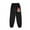Black, variant on Fesfesfes Big Kids Pants Girls Casual Pants Fashionable Sanitary Pants Jogging Sports Pants