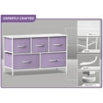 thumbnail image 4 of Sorbus 5-Drawer Dresser, Medium-Density Fibreboard, 4 of 10