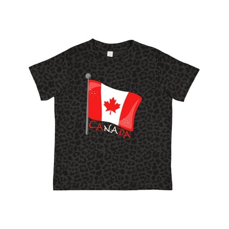 

Inktastic Canada- Maple Leaf Flag Gift Toddler Boy or Toddler Girl T-Shirt