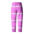 thumbnail image 4 of Pantalones de Mujer Traje Verano Cómodo de Moda Impreso Pantalones Recortados, Pantalones Elásticos Casuales, 4 of 5