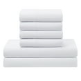 thumbnail image 5 of Luxury White 7-piece Bed in a Bag Down Alternative Comforter Set, Queen, 5 of 5