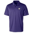 thumbnail image 2 of Men's Cutter & Buck Purple Washington Huskies Big & Tall Prospect Textured Stretch Polo, 2 of 3