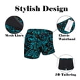 thumbnail image 5 of COOFANDY Men's Tight Swim Trunk Basic Bathing Suit Lightweight Square Leg Boxer Swim Briefs with Liner, 5 of 7