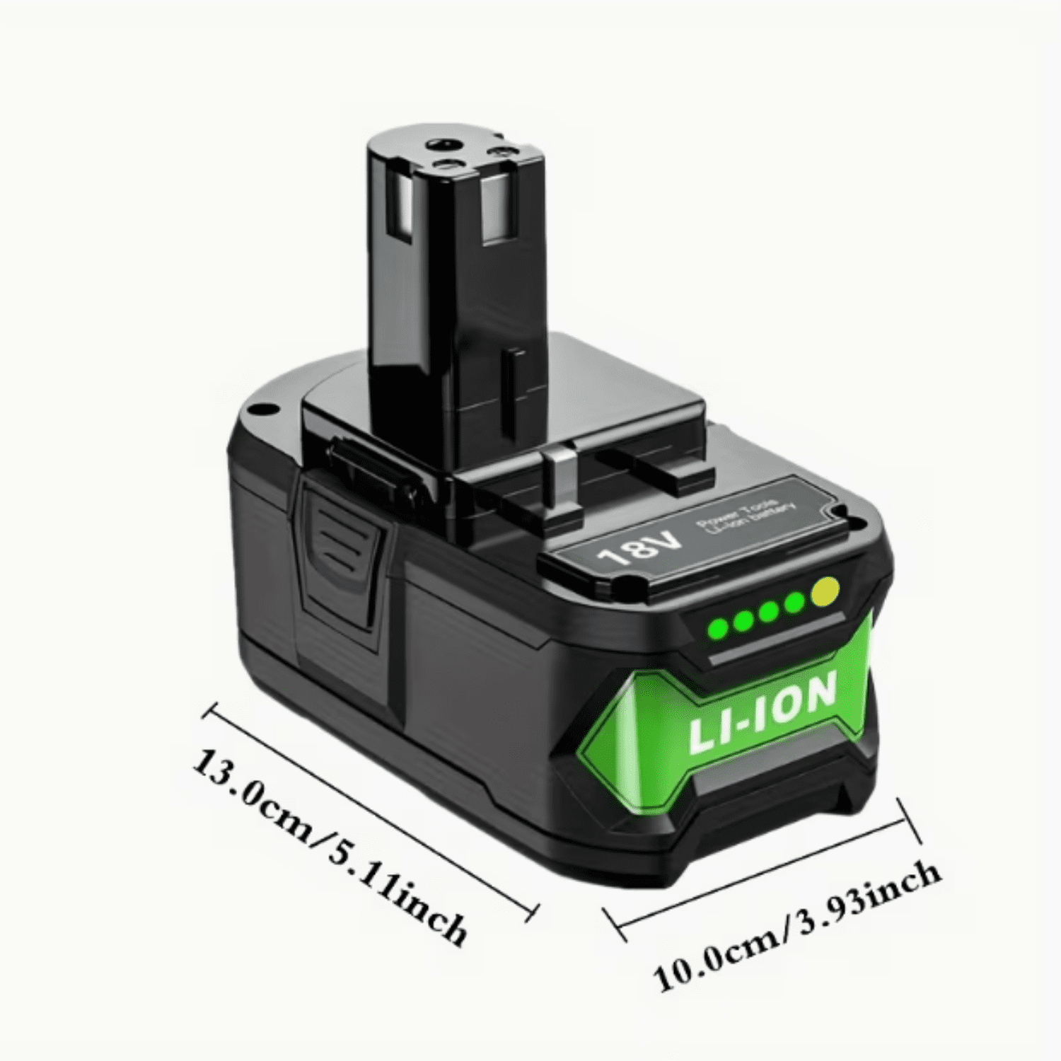 2Pack P108 18V 8.0Ah for Ryobi ONE Plus Battery Replacement P104 P122 cordless power tool Batteries