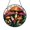 Acrylic 3.5 Inch, variant on Mushroom Stained Glass Suncatcher Window Hanging, Whimsical Cottage Style Nature Decor for Cozy Home Spaces