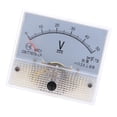 thumbnail image 1 of koolsoo 85C1 DC Rectangle Ammeter Amp Current Tester Analog Panel Voltmeter 0-50 V 0-50 V, 1 of 6