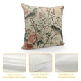 thumbnail image 4 of YINGXI  Chinoiserie Flowers and Bird Throw Pillow Cover, Cushion Case Outdoor Decoration for Sofa Couch Farmhouse 20x20in, 4 of 5