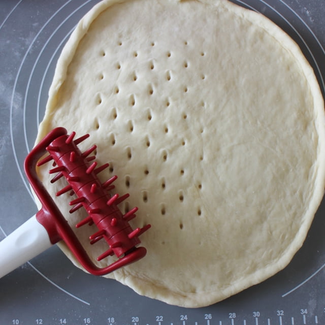 unbranded 2Ud Rodillo Docker Para Masa De Pizza Plástico Ligero Fácil De Usar Y Guardar En Casa