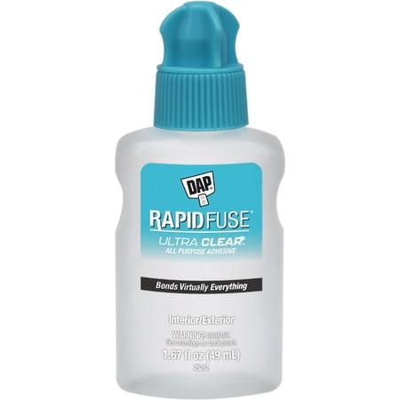 1 Pc Dap Rapidfuse 1.67 Oz. Ultra Clear Multi-Purpose Adhesive