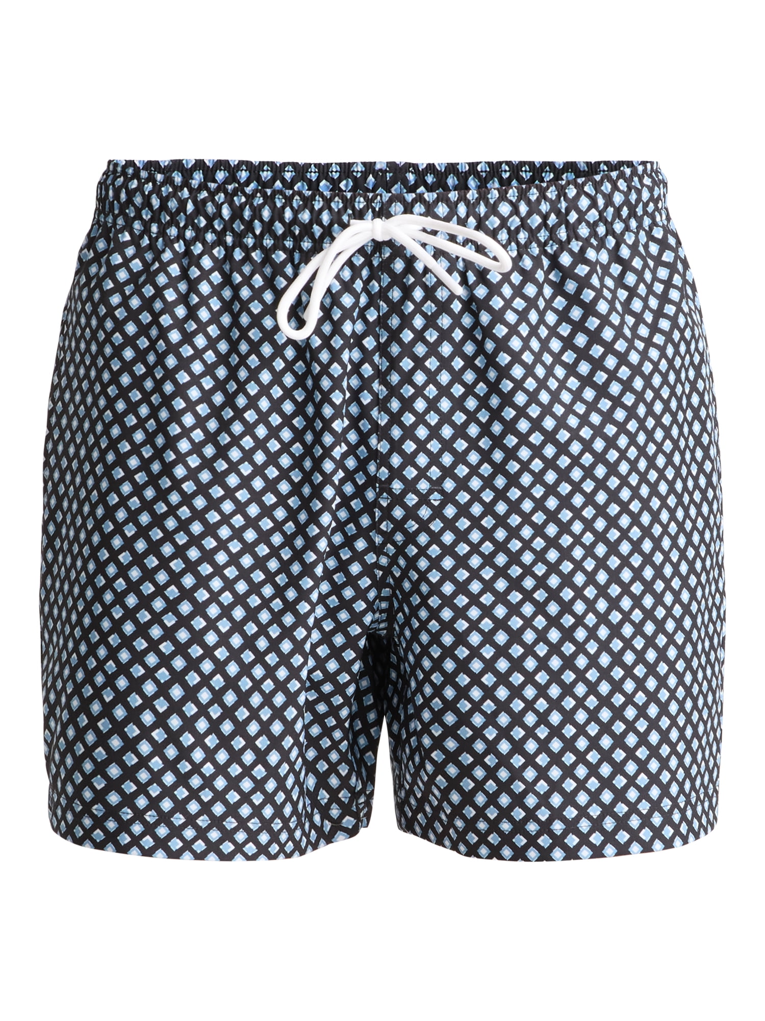 Free Assembly Men's Twill Swim Trunks, 5" Inseam, Sizes S-3XL
