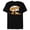 Black, variant on Disney Goofy Racing Team "Gawrsh!" Race Car Driver Standard T-Shirt- Short Sleeve Blended T-Shirt for Adults - Customized-Yellow