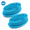 blue-2 pack, variant on Silicone Body Scrubber Bath Brush for Shower, Dual-Use Back Scrubber & Scalp Massage Tool, Soft Exfoliating Shower Loofah Pad 4.7 × 1.6 in for Daily Bath Cleaning