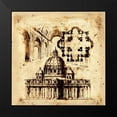 thumbnail image 2 of Panossian, Paul 20x20 Black Modern Framed Museum Art Print Titled - Architectorum No. 3, 2 of 5
