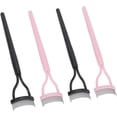 thumbnail image 4 of 4pcs Eyelash Comb,Arc Stainless Steel Teeth Eyelash Brush with Comb Cover,Portable Mascara Separator Eye Lash Grooming Tool, 4 of 5