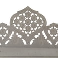 thumbnail image 2 of vidaXL Hand carved 4-Panel Room Divider Grey 160x165 cm Solid Mango Wood, 2 of 5