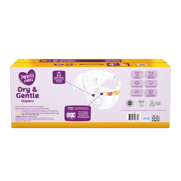 Pañales Dry & Gentle Talla 1, 162 unidades (Selecciona para más opciones) 2