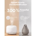 thumbnail image 2 of Difusor de aceites esenciales InnoGear de 500 ml con mando a distancia, color blanco, 2 of 7