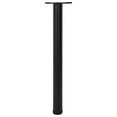 thumbnail image 3 of vidaXL 4 Height Adjustable Table Legs Black 28", 3 of 6