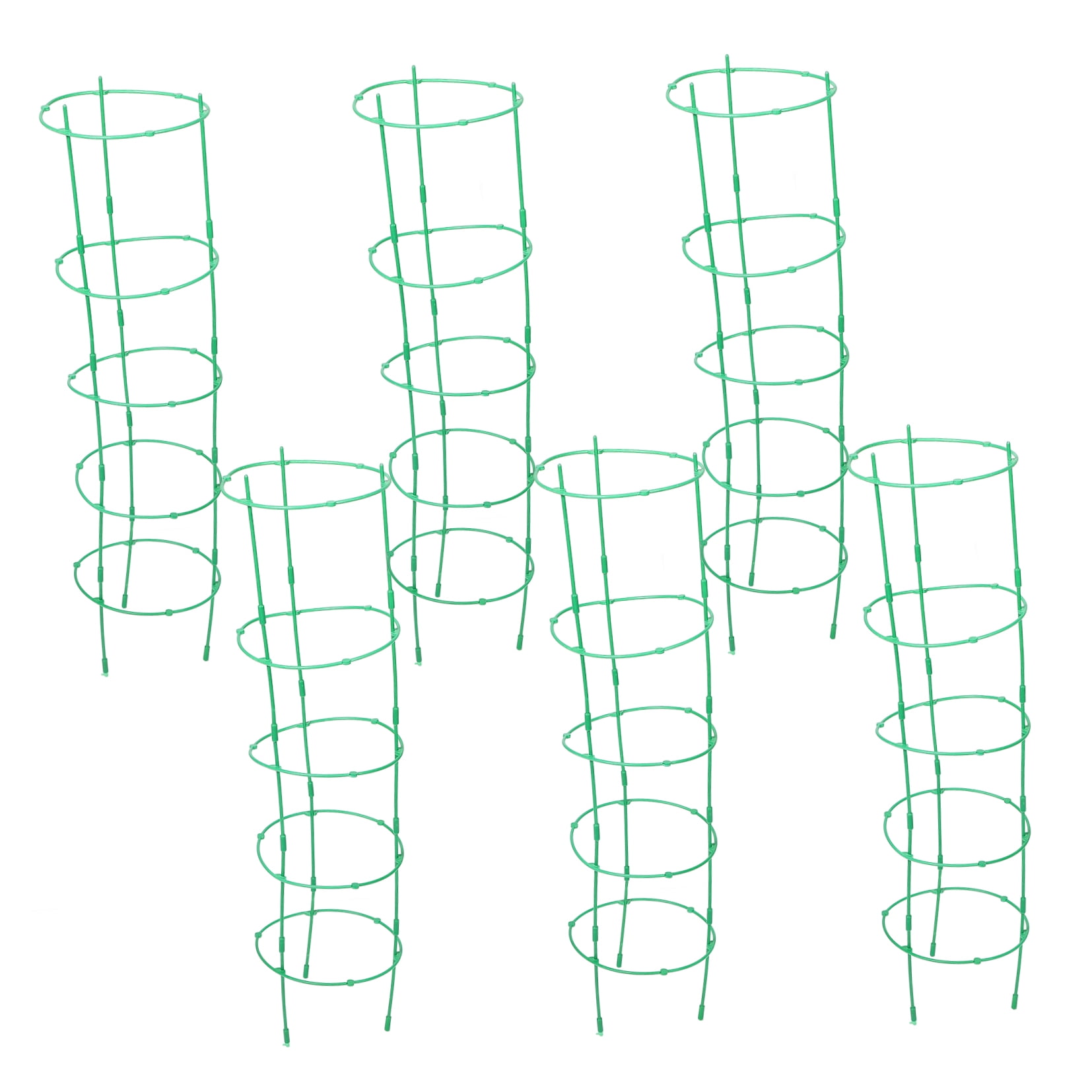 FRCOLOR 6 Sets of Garden Supports For Plants Adjustable Peony Support Cage Tomato Cages Planter Stand For Climbing Plants Ideal For Indoor And Outdoor Gardens