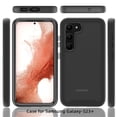 thumbnail image 2 of Tough Fusion-x Clear Rugged Tpu Bumper With Hard Pc Clear Back Shockproof For Samsung Galaxy S23 - Black, 2 of 7