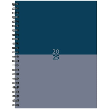 Blue Duotone 2025 6.5" x 8.5" Softcover Weekly Planner