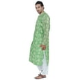 thumbnail image 3 of Atasi Traditional Long Sleeve Kurta For Men Mandarin Collar Neck Wear Party Wear, 3 of 7