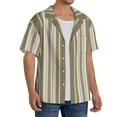 thumbnail image 2 of Zufioo Happy Mexican Mens Button Down Short Sleeve Shirt,Classic Plaid Shirt,Mens Accessories Fashion Tops-, 2 of 5