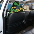 thumbnail image 4 of KUIFORTI Army Green Camo Towel Seat Cover Waterproof Seat Covers for Cars Trucks SUV Van,Washable Sweat Car Seat Towel Cover After Gym Swimming Yoga Outdoor, 4 of 6