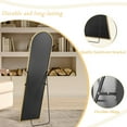 thumbnail image 6 of 59"x16" Arched Full Length Mirror Full Body Mirror Floor Mirror Standing Hanging or Leaning Wall,Gold, 6 of 9