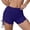 Blue, variant on Women High Waisted Bikini Bottom Retro Ruched Swim Short Shirred Tankinis Brief Swimming Trunks,L