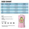 thumbnail image 6 of Daiia Cute Avocado Printed Men's Tank Tops,Casual Soft Sleeveless Gym Muscle Shirts Bodybuilding Tee-Small, 6 of 8