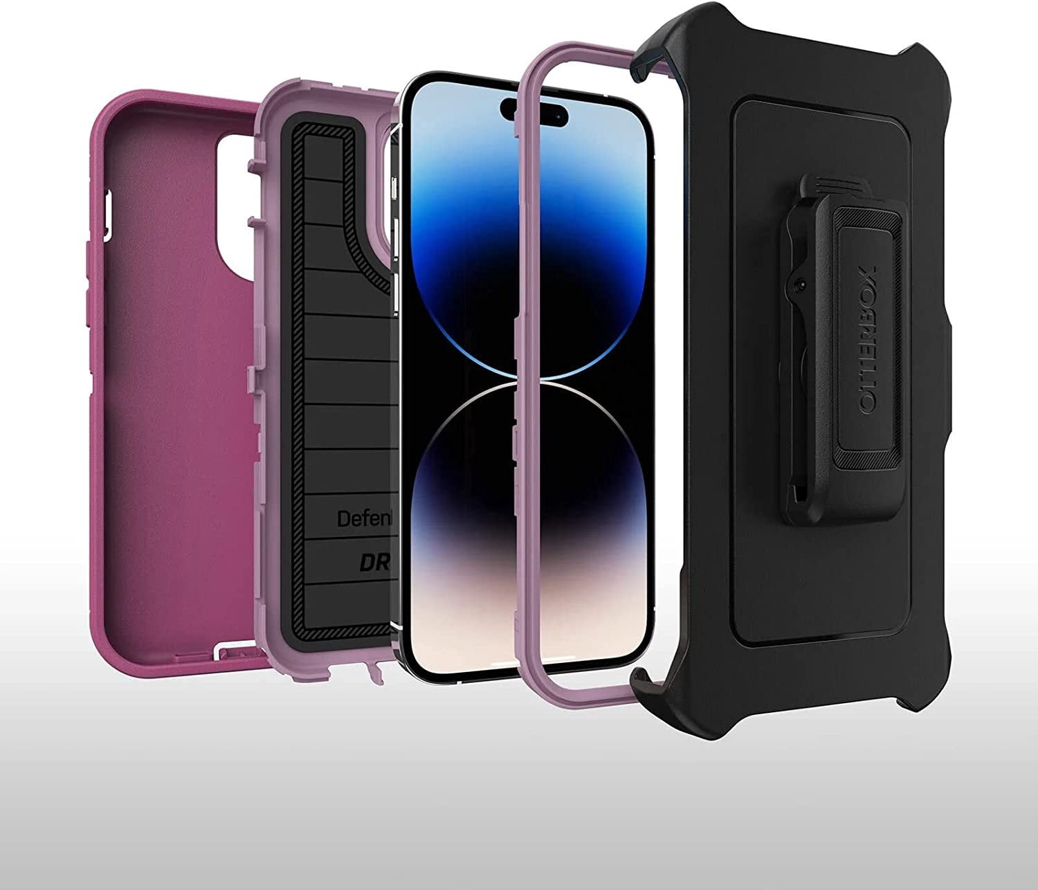 OtterBox Defender Series Screenless Edition Case for iPhone 14 Pro Max (Only) - Holster Clip Included