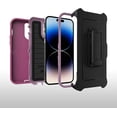 thumbnail image 3 of OtterBox Defender Series Screenless Edition Case for iPhone 14 Pro Max (Only) - Holster Clip Included, 3 of 5