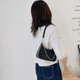 thumbnail image 4 of Bolsa Retro Alligator PU Leather Underarm Totes Mujer Cadena de hombro (Negro) Ehuebsd Para Estrenar, 4 of 9