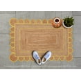 thumbnail image 2 of Scalloped Rug- Jute Rug, Jute Scalloped Rug, White Scallop Jute Rug, Bohemian Scallop Rug, Natural Jute Area Rug, Rectangular Custom Rug, 2 of 5