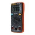 thumbnail image 1 of MasteelfCA AN8000 Digital Multimeter Backlight Ammeter Voltmeter Ohm Portable Meter Alligator Clip Jumper Wire Test Lead (Orange), 1 of 7