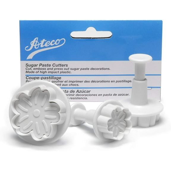 Ateco Set of 3 Sugar Paste Daisy Cutters