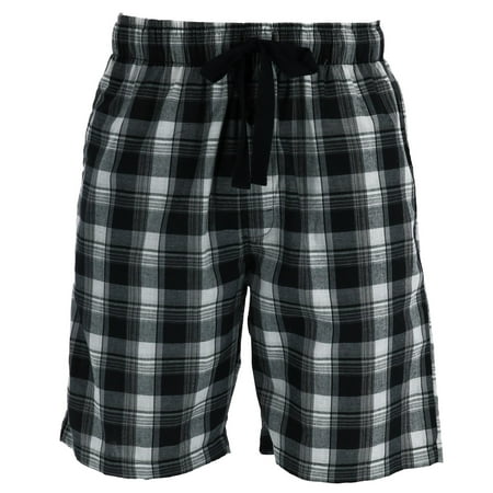 Jams Lounge Shorts - Fruit of the Loom Men's Madras Woven Jam Shorts