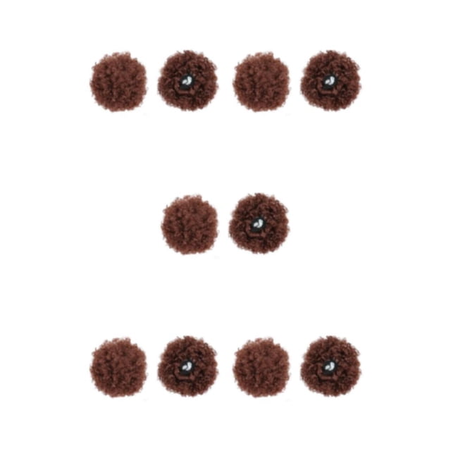 Qarigey Afro Puff Ponytail Hair Bun Impresionante Updo con cordón High Puff Ponytail Hair Q9 1BT0906 Type2 NO2