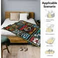 thumbnail image 3 of LHSHID Computer Programmer Gifts for Men Women Blanket Flannel Soft and Comfortable Anti static Bed Sofa Blanket 50x60in, 3 of 5