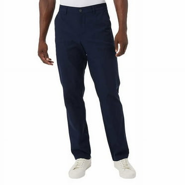 32 Degrees Regular Fit Soft Touch Men’s Twill Tech Pant | Blue, 40x34