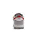thumbnail image 4 of Nike Kid's Dunk Low White Wolf Grey University Red Shoes, from StockX, 4 of 5