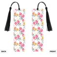 thumbnail image 2 of Kdxio Colorful Flowers Print Metal Tassel Bookmarks,Perfect Gift for Art Lovers and Bookworms Metal Bookmarks for Women, 2 of 8