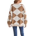 thumbnail image 3 of Women's cardigans, V-neck, casual cardigans, knitted coat, 3 of 4