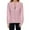Pink, variant on GigrtiJin Quarter Zip Sweatshirt for Womens Long Sleeve Crewneck Shirts Casual Fashion Pullover Athletic Loose Clothes