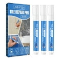 thumbnail image 2 of Manunclaims 3Pcs Tile Repair Pen Fast Fix Mildewproof Quick Dry Waterproof Restore Shine Beauty Sewing Pen for Home, 2 of 7