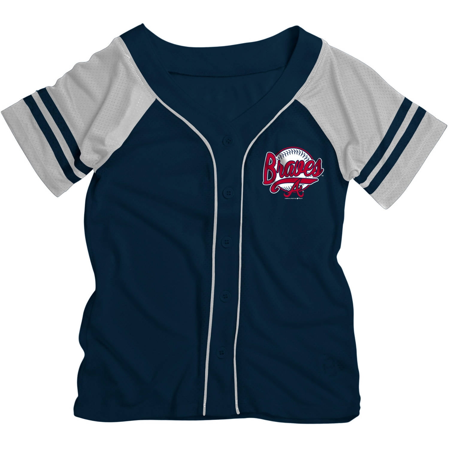 girls braves jersey