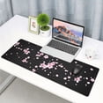 thumbnail image 7 of Japanese Cherry Blossom Flower Gaming Mouse Pad Large XL Desk Mat Long Extended Pads Big Mousepad for Home Office Decor Accessories 31.5 X 11.8 Inch, 7 of 7